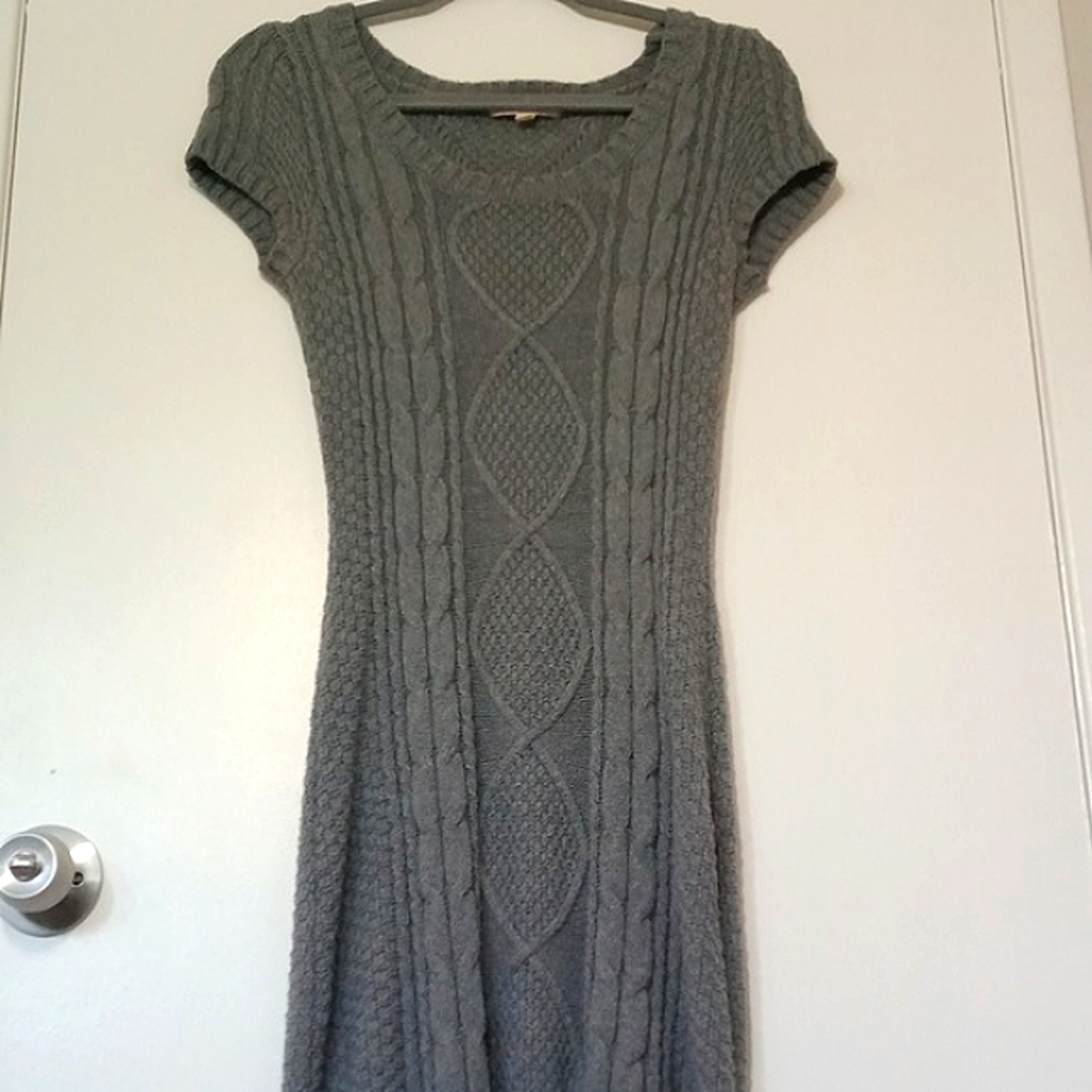 Pink Rose knit dress, medium